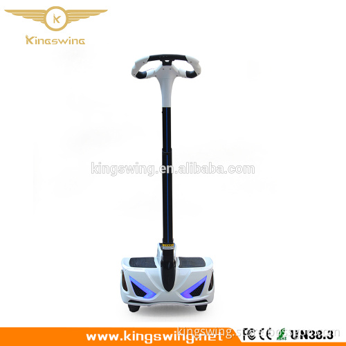 Kingswing Standing up two wheel self-balancing electric smart scooter with handrail land surfing unicycle